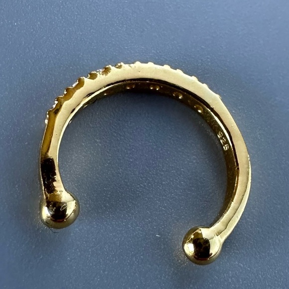 14K Gold Vermeil Ear Cuff - Picture 6 of 7